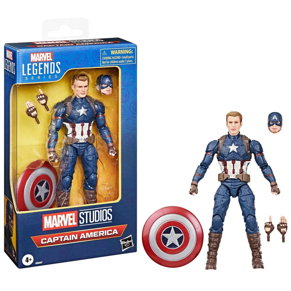 Avengers: Endgame Marvel Legends Series Captain America Action Figure - Bear Hugs