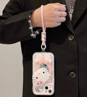 Kawaii Kitty Phone Case for iPhone 11/12/12pro max/13/13pro/13pro max/14/14pro/14pro max/15/15pro/15pro max/16/16pro/16pro max PN6982 - Bear Hugs