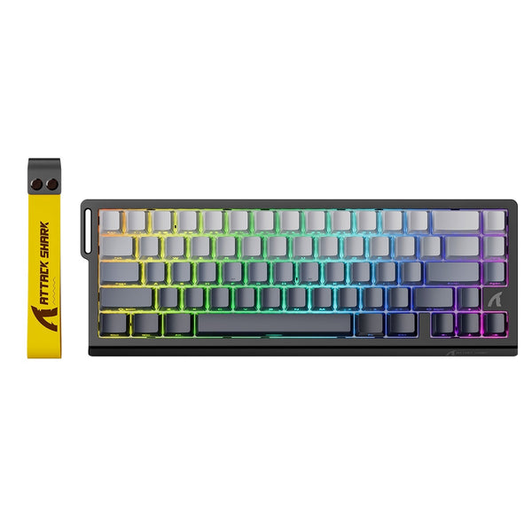 ATTACK SHARK X68 HE Rapid Trigger Keyboard Magnetic Switch - Bear Hugs