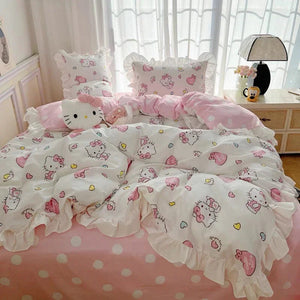 Kawaii Kitty Bedding Set PN6816 - Bear Hugs