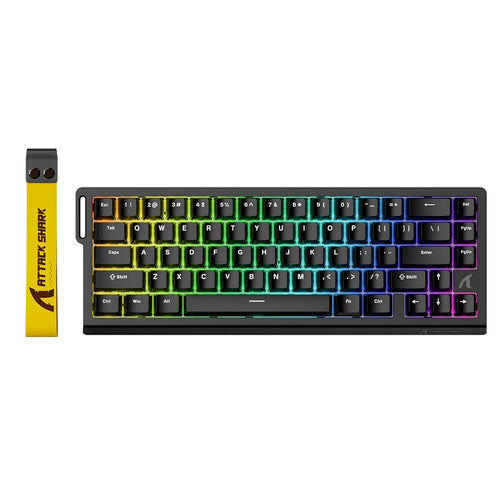 ATTACK SHARK X68 HE Rapid Trigger Keyboard Magnetic Switch - Bear Hugs