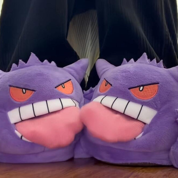 Gengar Pokémon Slippers 💜 - Bear Hugs