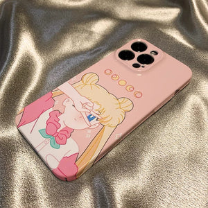 Cute Girl Phone Case for iPhone 11/12/12pro max/13/13pro/13pro max/14/14pro/14pro max/15/15pro/15pro max/16/16pro/16pro max PN6903 - Bear Hugs
