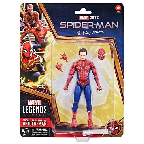 Spider-Man: No Way Home Marvel Legends Friendly Neighborhood Spider-Man Action Figure - Bear Hugs