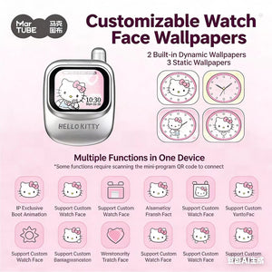 Hello Kitty Smart Screen Bluetooth Earphones Gift Set - Bear Hugs
