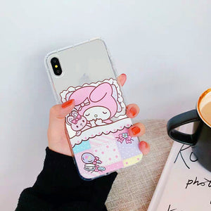 Cinnamon Dog Phone Case for iphone 6/6s/6plus/7/7plus/8/8P/X/Xs/XR/Xs Max/11/11pro/11pro max PN1028 - Bear Hugs