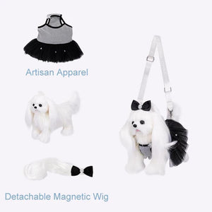 Chongker Realistic Maltese Shoulder Bag - Bear Hugs