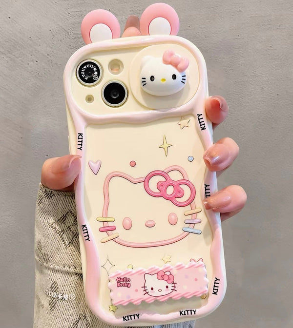 Kawaii Kitty Phone Case for iPhone 11/12/12pro max/13/13pro/13pro max/14/14pro/14pro max/15/15pro/15pro max/16/16pro/16pro max PN6980 - Bear Hugs