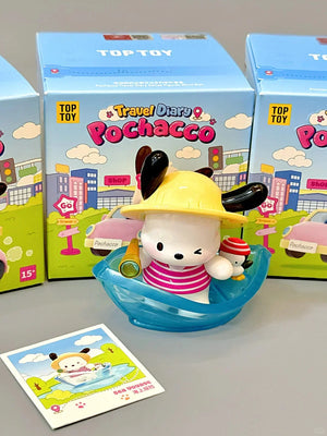 Sanrio Pochacco Travel Series Blind Box - Bear Hugs