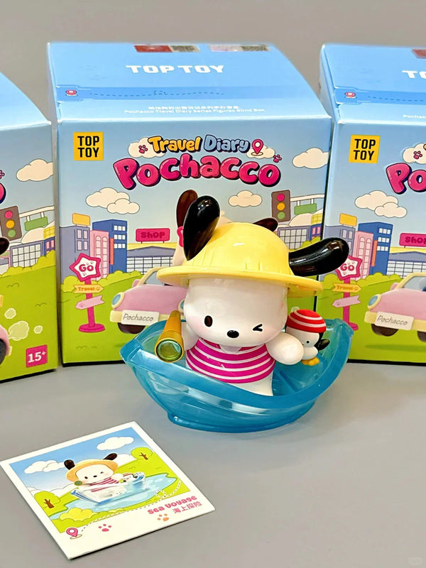 Sanrio Pochacco Travel Series Blind Box - Bear Hugs