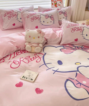 Cartoon Anime Bedding Set PN6777 - Bear Hugs