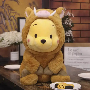 Brown Boar Cosplay Honey Bear Plush