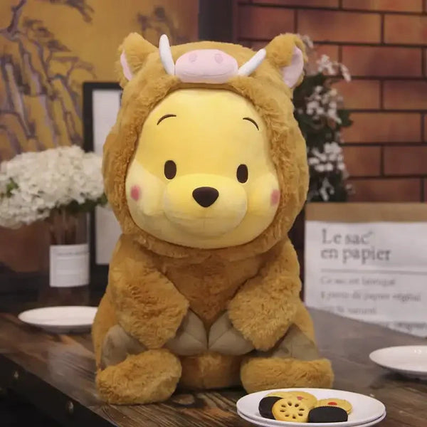 Brown Boar Cosplay Honey Bear Plush