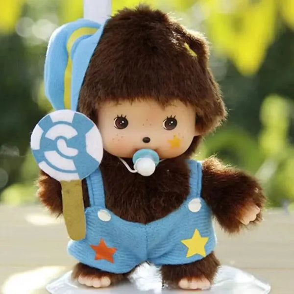 Paci Pals Monchichi Plush Keychain