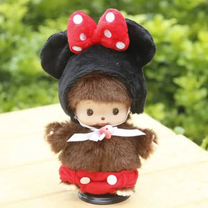 Paci Pals Monchichi Plush Keychain
