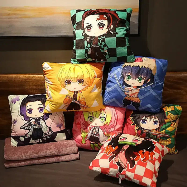 Demon Hunt 3 in 1 Pillow & Blanket