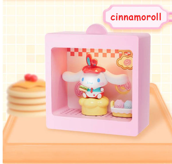 Sanrio Characters Light-Up Mini Box Diorama Blind Box Restaurant Theme - Bear Hugs