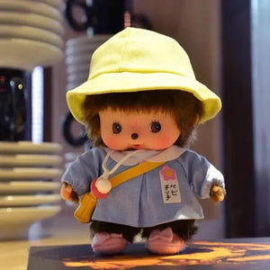 Paci Pals Monchichi Plush Keychain