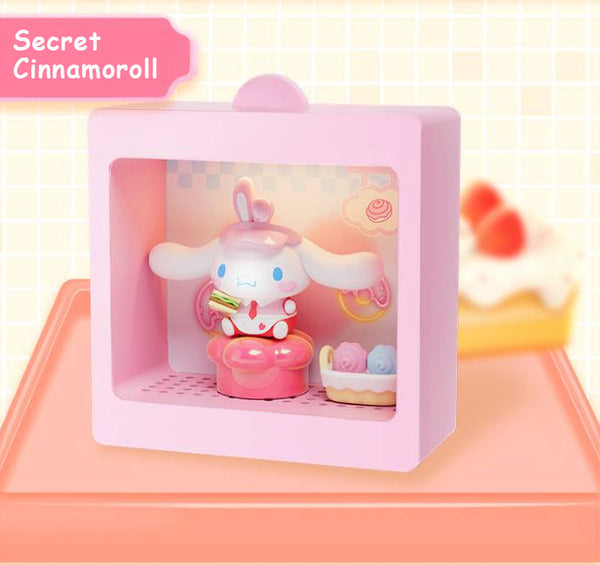 Sanrio Characters Light-Up Mini Box Diorama Blind Box Restaurant Theme - Bear Hugs