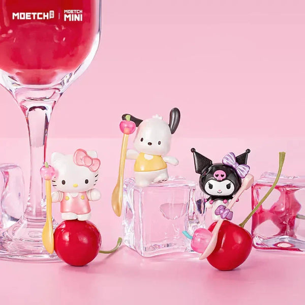 Sanrio Official Characters Sweet Cherry on Cup Beans Mini Series - Bear Hugs