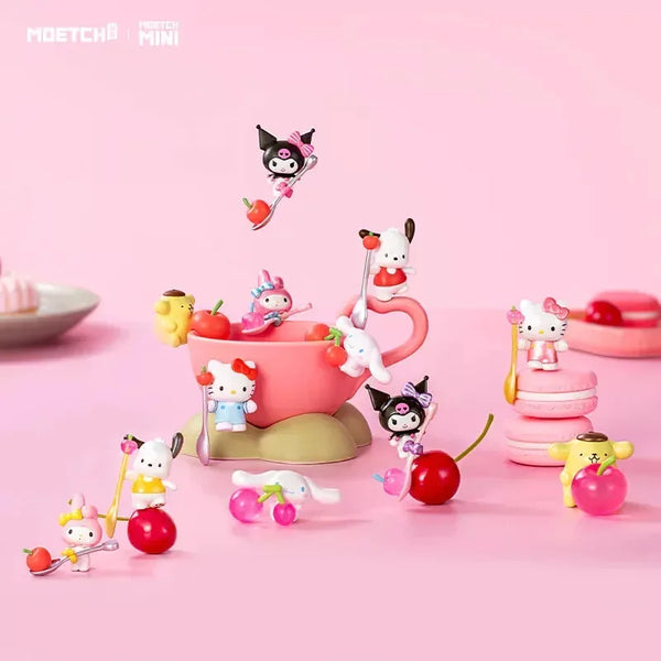 Sanrio Official Characters Sweet Cherry on Cup Beans Mini Series - Bear Hugs