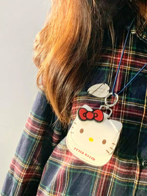 Hello Kitty Cloud Vegan Leather Earphone Case