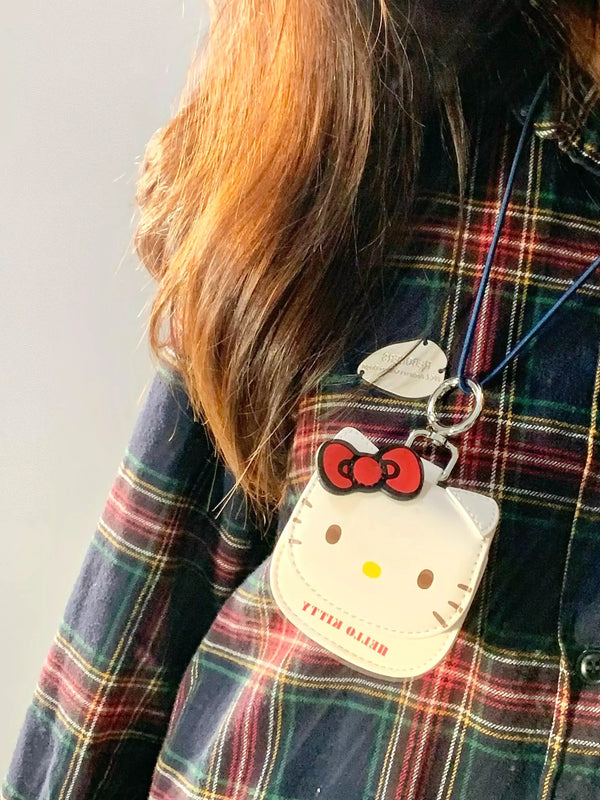 Hello Kitty Cloud Vegan Leather Earphone Case