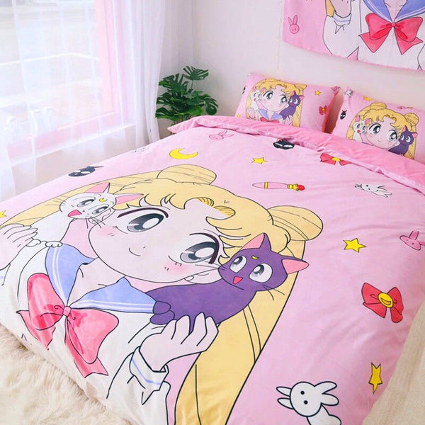 Sailormoon Luna Bedding Set PN0543 - Bear Hugs