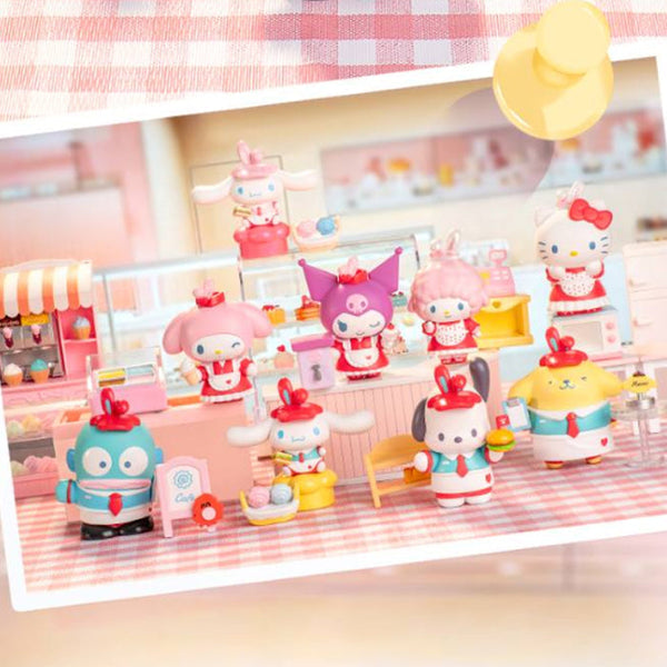 Sanrio Characters Light-Up Mini Box Diorama Blind Box Restaurant Theme - Bear Hugs