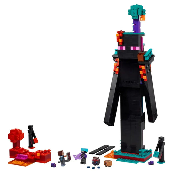 Minecraft Enderman Tower Building Blocks (867 Pcs)