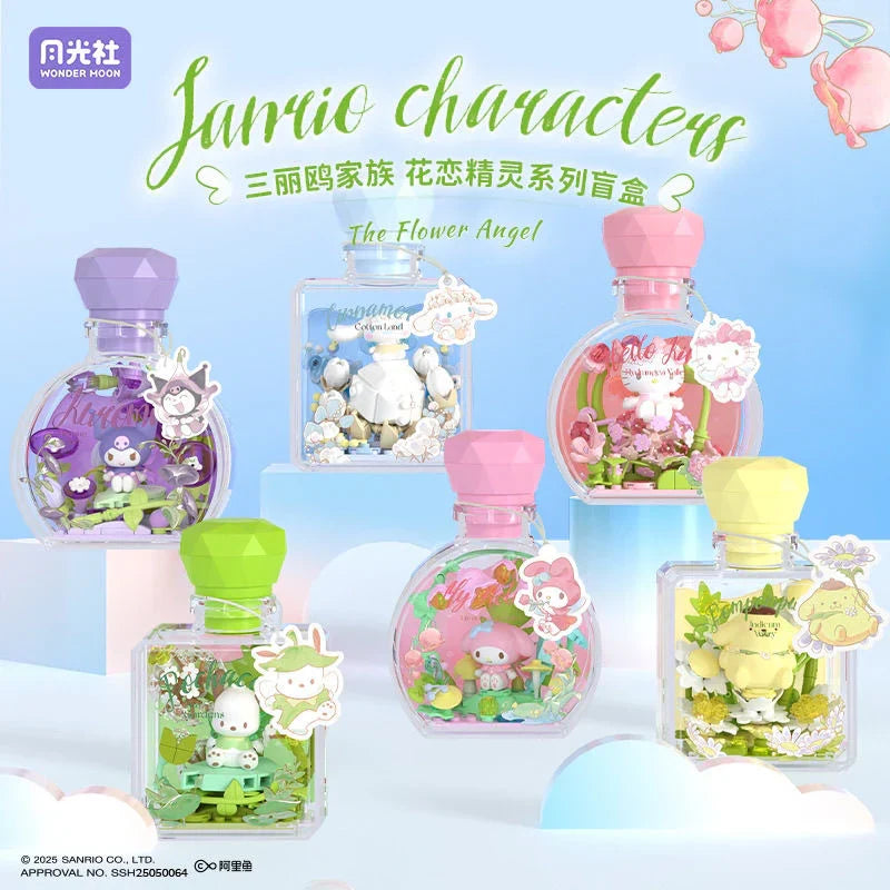 Sanrio Flower Angel Perfume Bottle Building Blocks