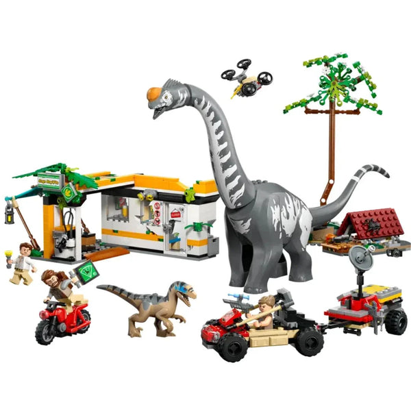 Jurassic Park Jurassic World Raptor & Titanosaurus Tracking Mission By Lego - Bear Hugs