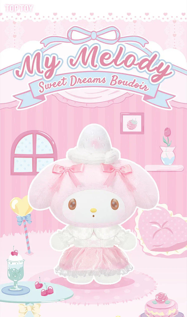 My Melody Sweet Dress Princess Style Plush Charms Blind Box - Bear Hugs