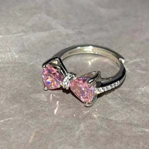 Hello Kitty Pink Bow Promise Ring - Bear Hugs