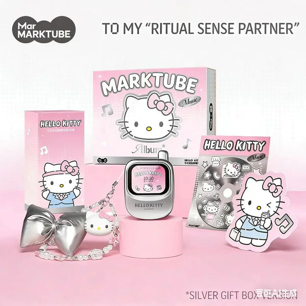 Hello Kitty Smart Screen Bluetooth Earphones Gift Set - Bear Hugs