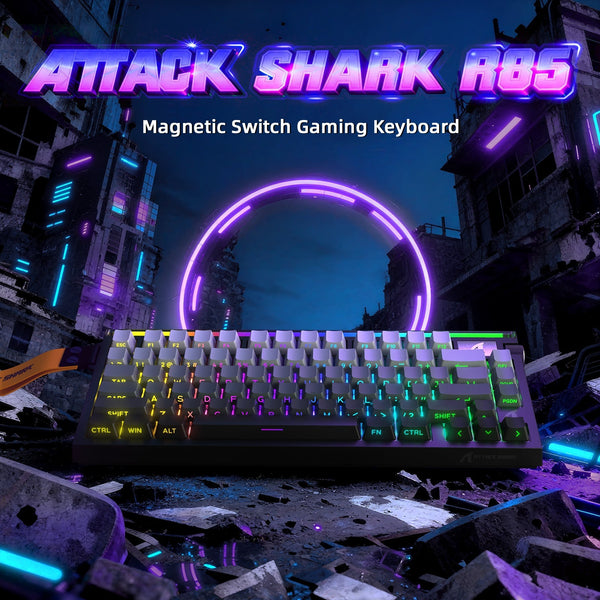 ATTACK SHARK R85 HE Rapid Trigger Keyboard