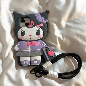 Kuromi Pastel Punk Case (For iPhone)