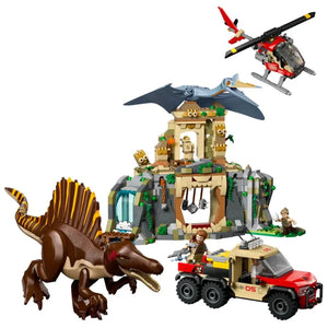 Jurassic Park Spinosaurus & Quetzalcoatlus.. By Lego - Bear Hugs