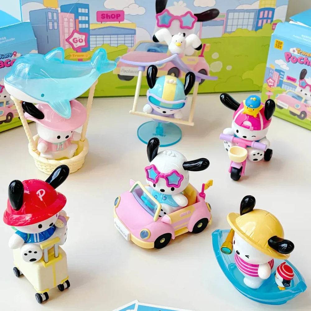 Sanrio Pochacco Travel Series Blind Box - Bear Hugs