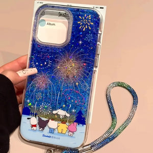 Sanrio Fireworks Sparkle Case (For iPhone)