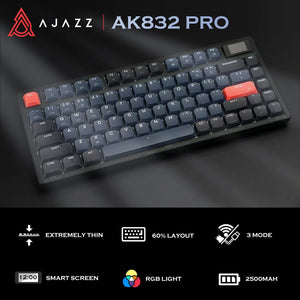 ATTACK SHARK x AJAZZ AK832 Mechanical Keyboard - Bear Hugs