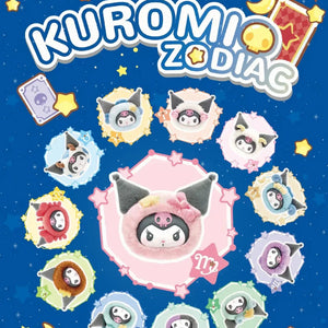 Kuromi Zodiac Series Plush Charm Blind Box