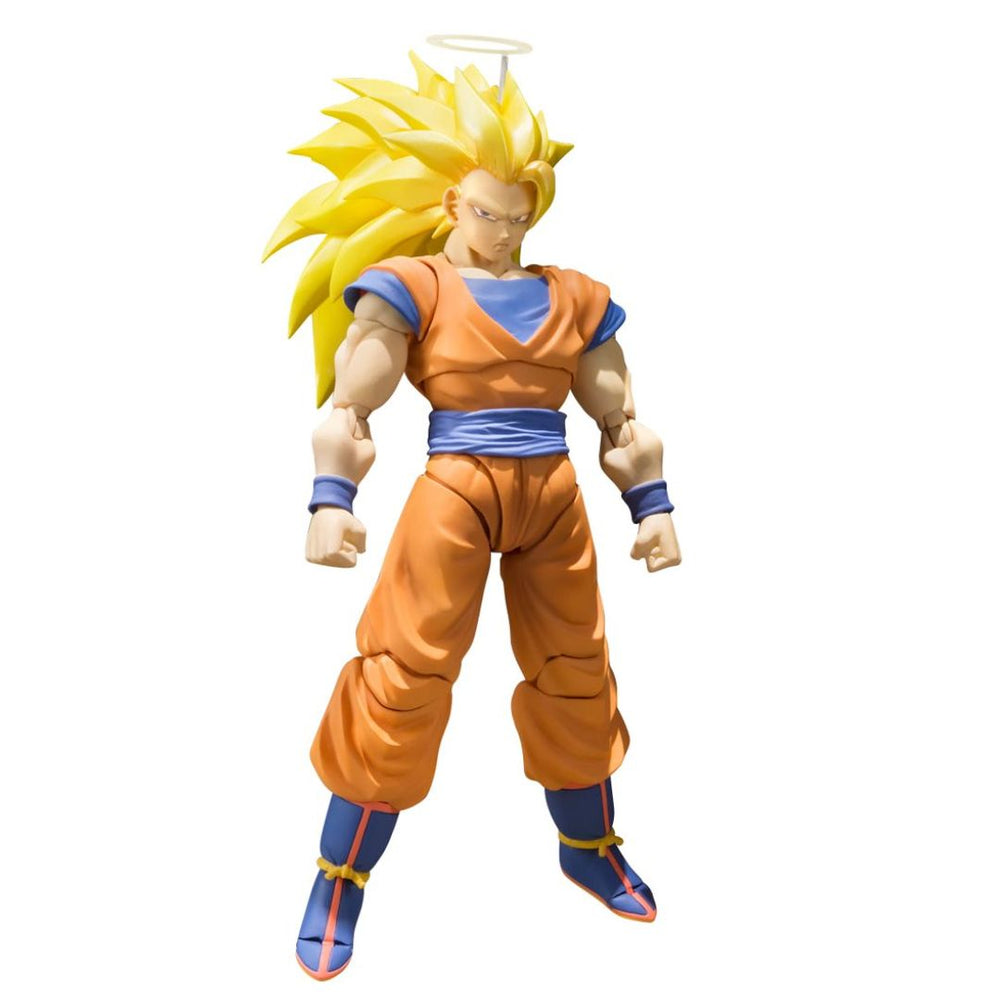 Dragon Ball Z Super Saiyan 3 Goku S.H.Figuarts Action Figure Reissue By Tamashii Nations - Bear Hugs