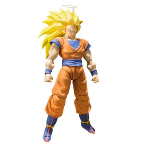 Dragon Ball Z Super Saiyan 3 Goku S.H.Figuarts Action Figure Reissue By Tamashii Nations - Bear Hugs