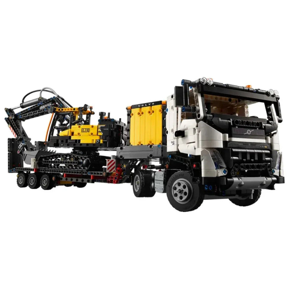 Lego Technic Volvo Fmx Truck & Ec230 Electric Excavator - Bear Hugs
