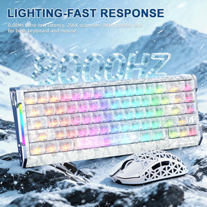 ATTACK SHARK R68 HE & R5 ULTRA Carbon Fiber Gaming Bundle