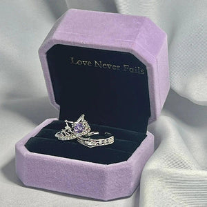 Kuromi "Love Never Fails" Ring Set Gift - Bear Hugs