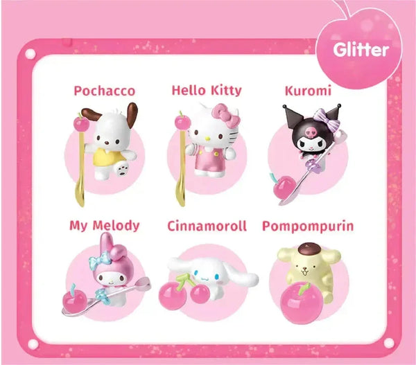 Sanrio Official Characters Sweet Cherry on Cup Beans Mini Series - Bear Hugs