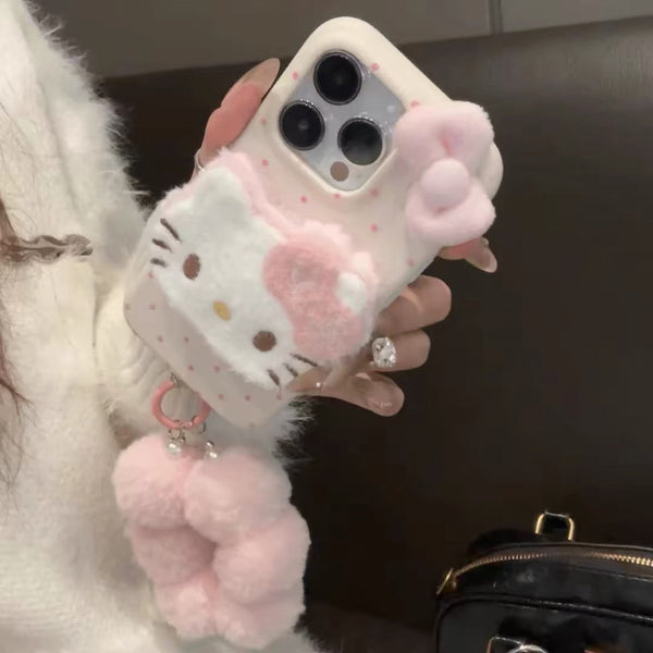 Kawaii Kitty Phone Case for iPhone 11/11pro max/12/12pro max/13/13pro/13pro max/14/14pro/14pro max/15/15pro/15pro max/16/16pro/16pro max PN6931 - Bear Hugs