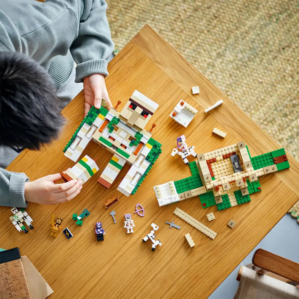 Minecraft Iron Golem Fortress Blocks (868 Pcs)